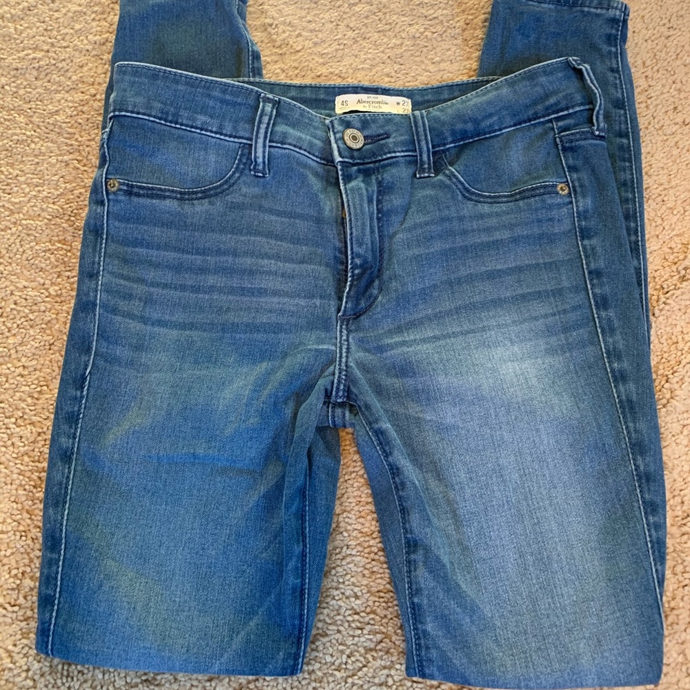 Abercrombie and Fitch soft stretch skinny jeans